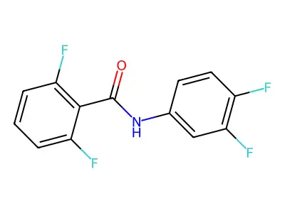 N-(3,4-Difluorophenyl)-2,6-difluorobenzamide structure