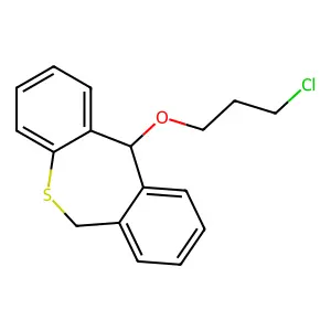 11-(3-Chloropropoxy)-6,11-dihydrobenzo[c][1]benzothiepine structure