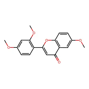 6,2',4'-Trimethoxyflavone structure