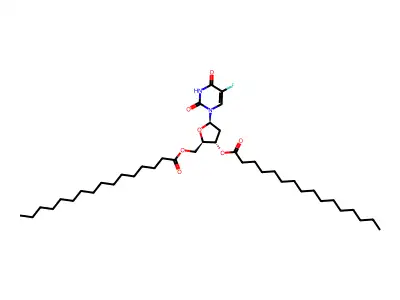 3,5-Dipalmitoyl-fudr structure