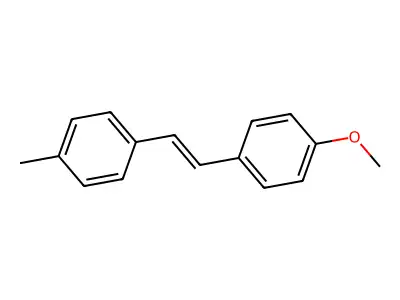 Benzene, 1-methoxy-4-[2-(4-methylphenyl)ethenyl]- structure