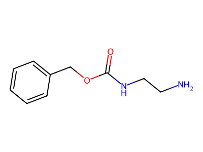 Benzyl N-(2-aminoethyl)carbamate structure