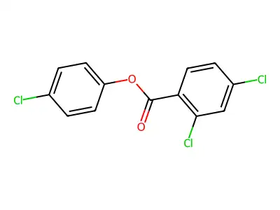 4-Chlorophenyl 2,4-dichlorobenzoate structure