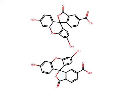 5(6)-Carboxyfluorescein pound not mixture of isomers structure