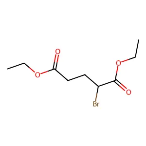 Diethyl 2-bromopentanedioate structure