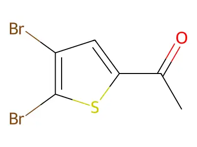 1-(4,5-Dibromo-2-thienyl)-1-ethanone structure
