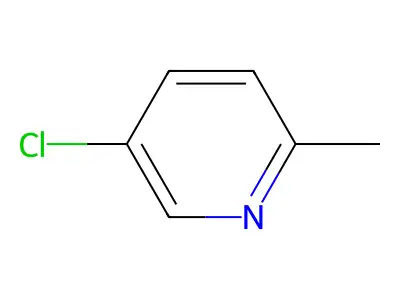 5-Chloro-2-methylpyridine structure