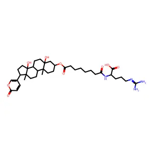 Telocinobufatoxin structure