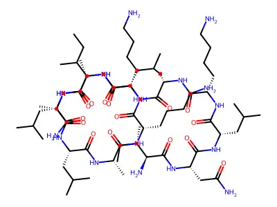 肥大细胞脱颗粒肽 structure