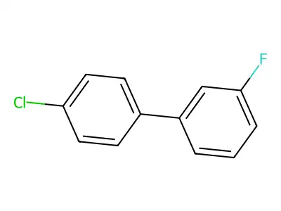 1,1'-Biphenyl, 4'-chloro-3-fluoro- structure
