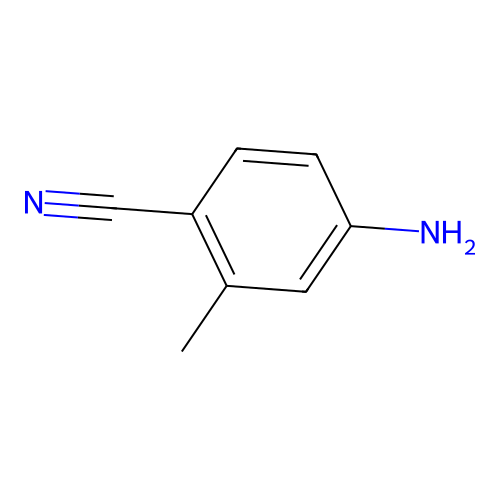 4-Amino-2-methylbenzonitrile structure