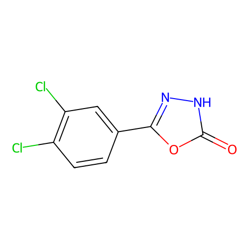5-[3,4-Dichlorophenyl]-1,3,4-oxadiazol-2[3H]-one structure