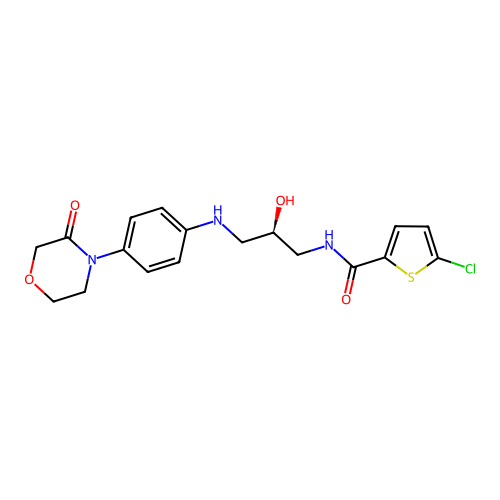 Decarbonyl Rivaroxaban structure