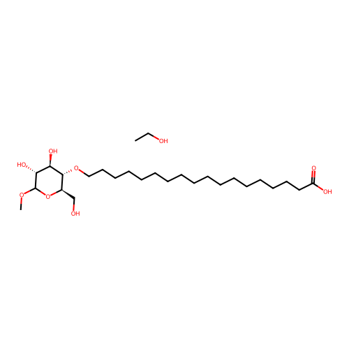 PEG-20 methyl glucose sesquistearate structure