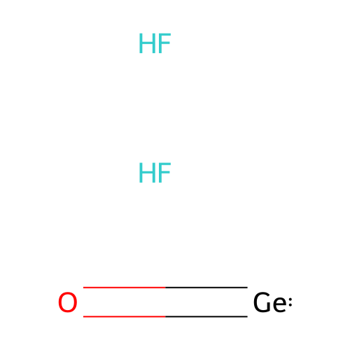 Difluorogermanone structure