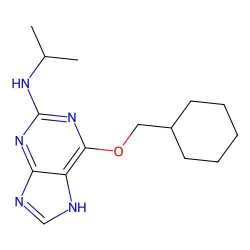 O6-Cyclohexylmethylguanine deriv. 9 structure