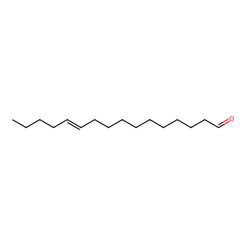 11-Hexadecenal structure