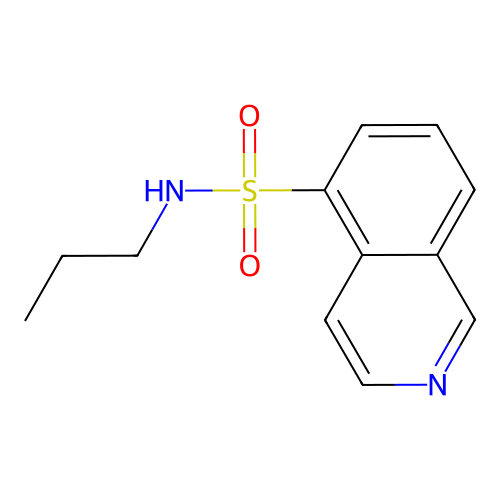 5-Isoquinolinesulfonamide, N-propyl- structure
