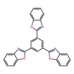 2-[3,5-Di(1,3-benzoxazol-2-yl)phenyl]-1,3-benzoxazole structure