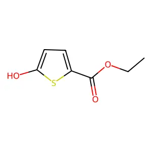 Ethyl 5-hydroxy-2-thiophenecarboxylate structure