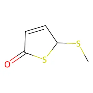 5-(Methylthio)-2(5H)-thiophenone structure
