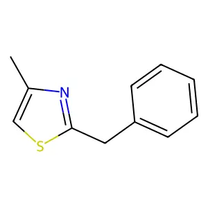 2-Benzyl-4-methyl-1,3-thiazole structure