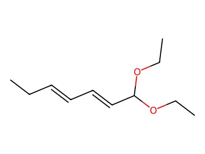 2,4-Heptadiene, 1,1-diethoxy- structure