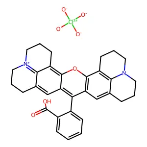 Rhodamine 640 Perchlorate structure