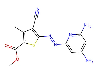 C13H12N6O2S structure