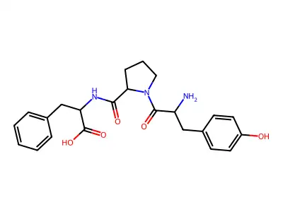 Tyr-Pro-Phe structure