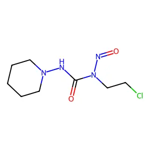 N-(2-Chloroethyl)-N-nitroso-N'-piperidin-1-ylurea structure