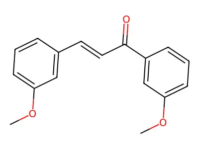 1,3-Bis(3-methoxyphenyl)prop-2-en-1-one structure