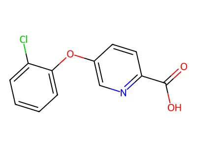 Picolinic acid, 5-(o-chlorophenoxy)- structure