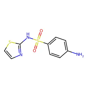 磺胺噻唑 structure