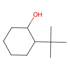 2-tert-Butylcyclohexanol, cis- structure