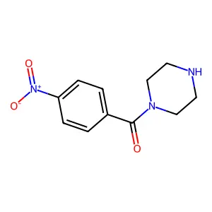 1-(4-Nitrobenzoyl)piperazine structure
