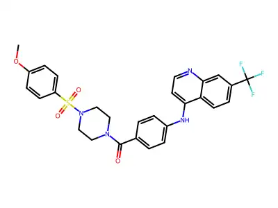 Quinoline deriv. structure