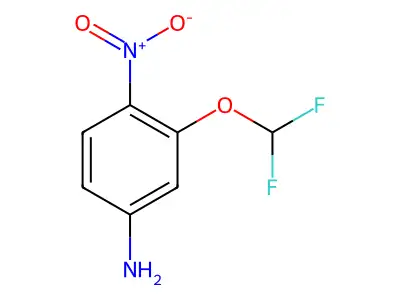 3-(Difluoromethoxy)-4-nitroaniline structure