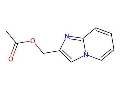 Imidazo[1,2-a]pyridin-2-ylmethyl acetate structure