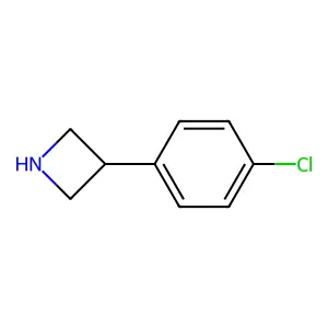 3-(4-Chlorophenyl)azetidine structure