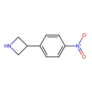 3-(4-Nitrophenyl)azetidine structure