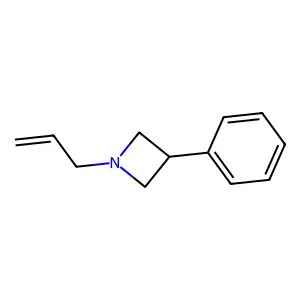 3-Phenyl-1-(2-propen-1-yl)azetidine structure