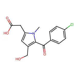 Hydroxyzomepirac structure