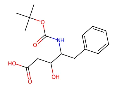 Boc-ahppa-OH structure