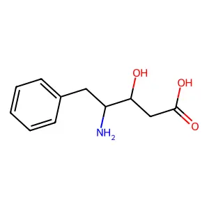 4-Amino-2,4,5-trideoxy-5-phenyl-L-erythro-pentonic acid structure