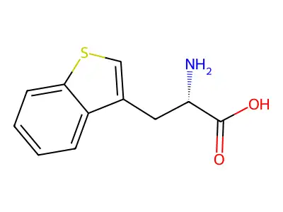 3-(3-Benzo(b)thienyl)alanine structure