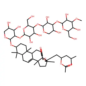 Thelenotoside B structure