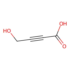 4-Hydroxybut-2-ynoic acid structure