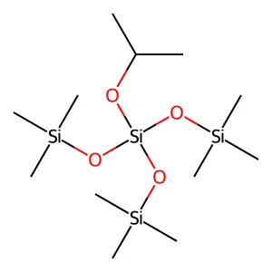 propan-2-yl tris(trimethylsilyl) silicate structure