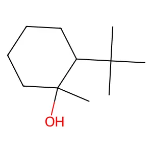 2-Tert-butyl-1-methylcyclohexan-1-ol structure